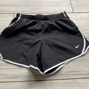 Black Nike athletic shorts
